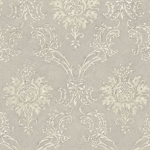 Cream Devon Damask