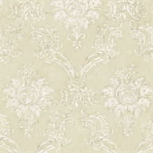 Beige Devon Damask