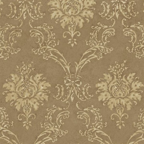 Copper Devon Damask