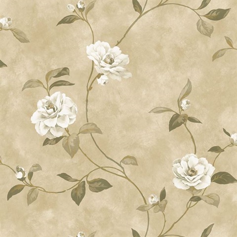 Brown Rosaline Floral