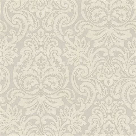 Taupe Dante Damask