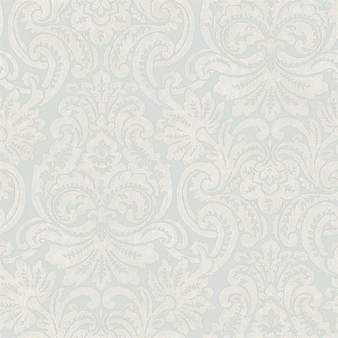 Silver Dante Damask