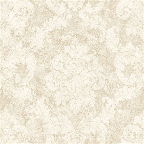 White Dreamy Damask
