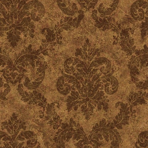 Chocolate Dreamy Damask