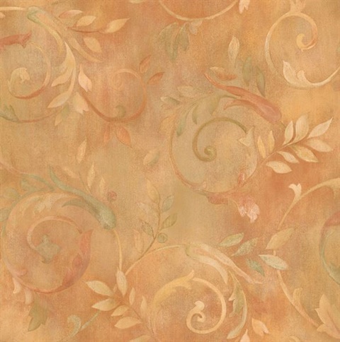 Orange Contemporary Acanthus