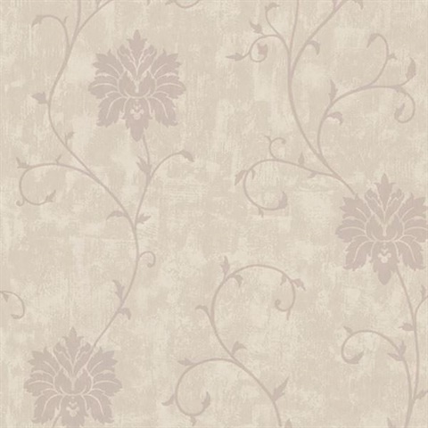 Dahli Taupe Floral Trail