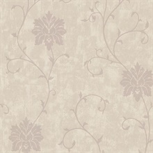 Dahli Taupe Floral Trail