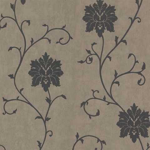 Dahli Pewter Floral Trail