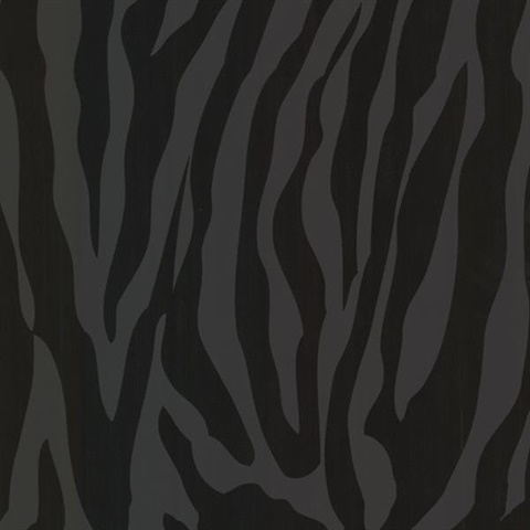 Zebbie Black Zebra Print