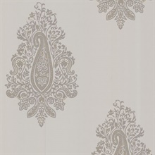 Dynasty Taupe Paisley