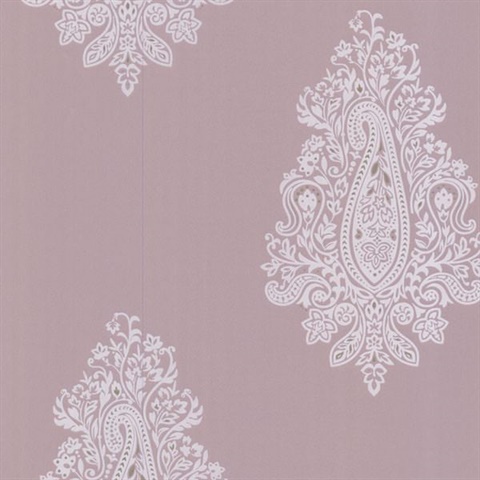 Dynasty Mauve Paisley