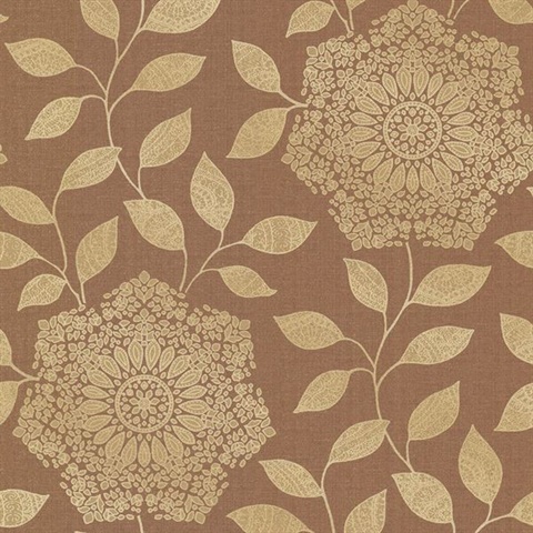 Shirazi Copper Bohemian Floral