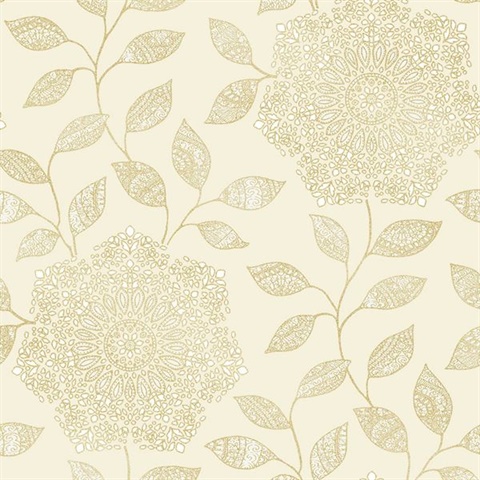 Shirazi Champagne Bohemian Floral