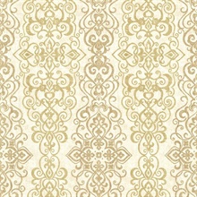 Mexuar Gold Filigree Stripe