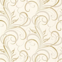 Rauda Champagne Modern Scroll