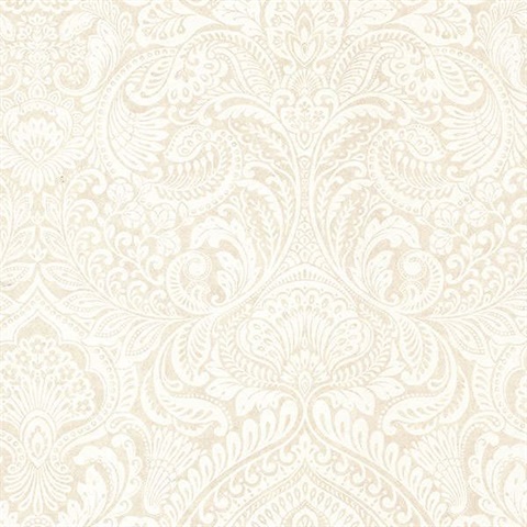 Alistair Cream Damask