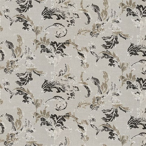 Piana Pewter Leaf Scroll