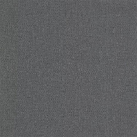 Iona Black Linen Texture