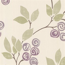 Geisha  Violet Floral Trail