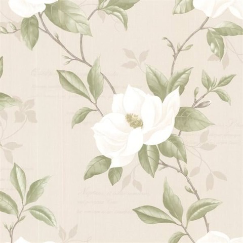 Cressida Ivory Magnolia Trail