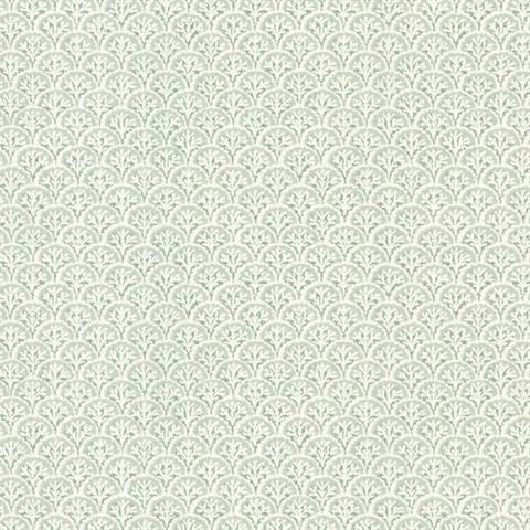 Floressa Teal Coral Pattern