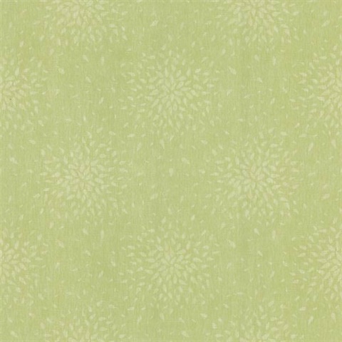 Summer Green Modern Floral