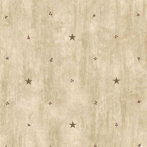 Bryndle Beige Barnstar & Sprigs