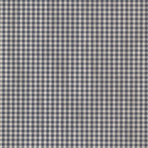 Greer Navy Gingham Check