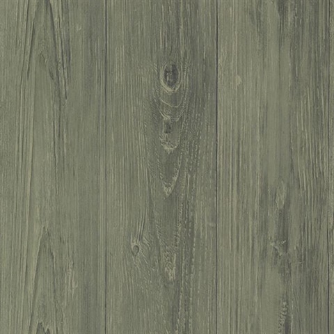 Mapleton Sage Faux Wood Texture