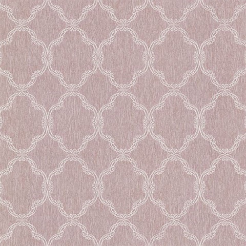 Daniela Mauve Filigree Trellis