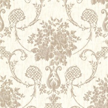 Marais Linen Ikat Damask