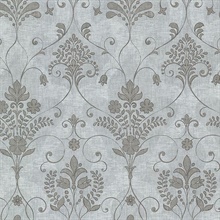 Andalusia Blue Damask