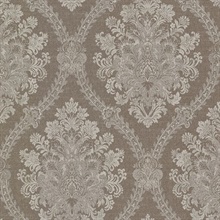 Amarissa Chocolate Jacquard Damask