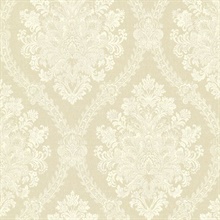 Amarissa Champagne Jacquard Damask