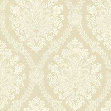 Amarissa Champagne Jacquard Damask