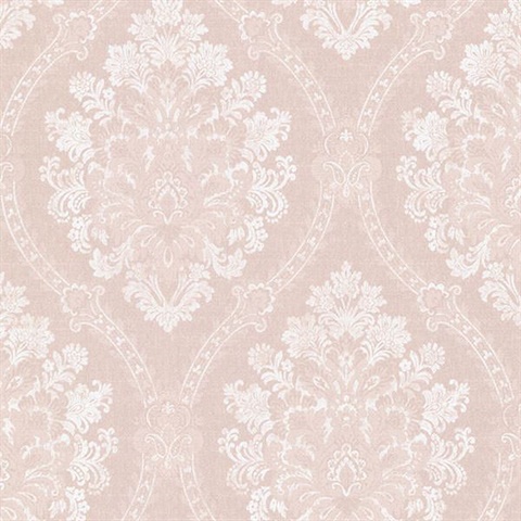 Amarissa Blush Jacquard Damask