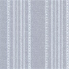Adria Blue Jacquard Stripe