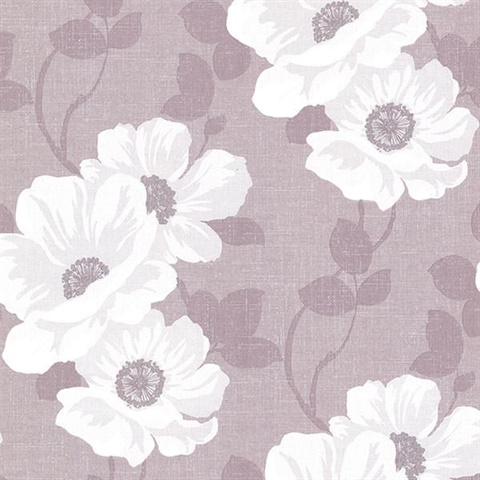 Leala Lavender Modern Floral