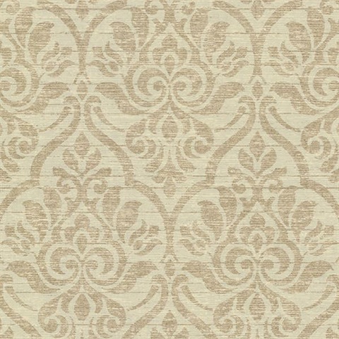 Malia Linen Heirloom Damask
