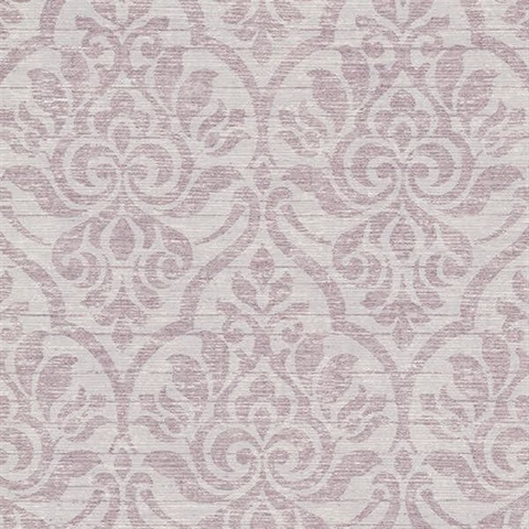 Malia Lavender Heirloom Damask