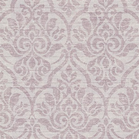 Malia Lavender Heirloom Damask