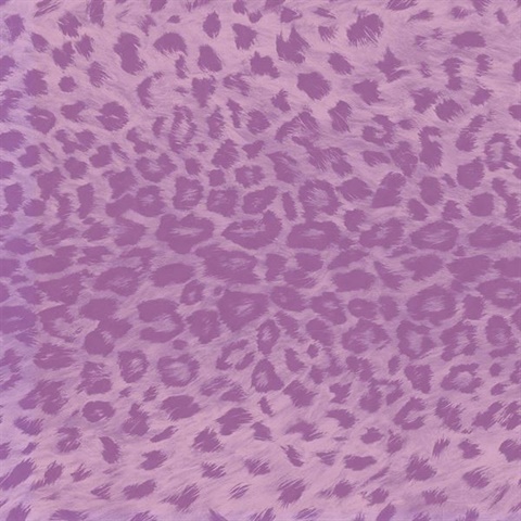 Farrah Purple Faux Leopard Print