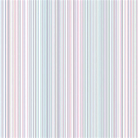 Taffy Blue Candy Stripe