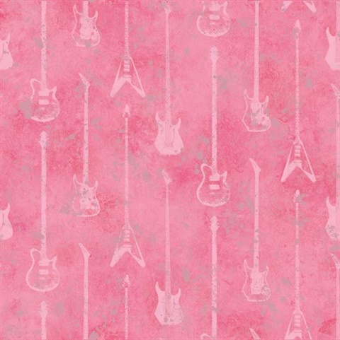 Regina Pink Guitar Stripe