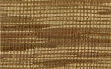 Brown and Gold and White Horizontal Striped Grasscloth