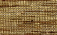 Brown White and Gold Grasscloth