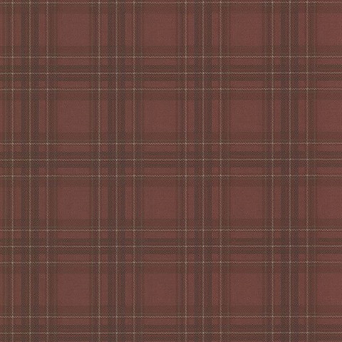 Fox Hollow Dark Red Plaid