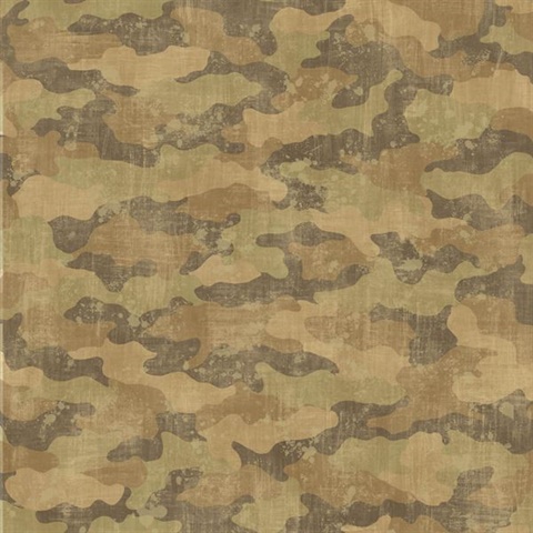 Sarge Brown Distressed Camouflage