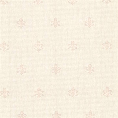 Bolton Blush Fleur De Lis