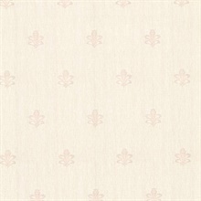 Bolton Blush Fleur De Lis